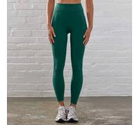 Shein Mallas de cintura alta acanaladas con detalle de costura de contorno para actividades, padel, tenis, pickleball, gimnasio