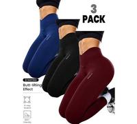 Shein Mallas deportivas de yoga con cintura cruzada, de alta elasticidad y sin costuras