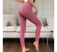 Shein Mallas largas de cintura alta, ajuste delgado y casual para mujer, ropa de vuelta al colegio para otoño
