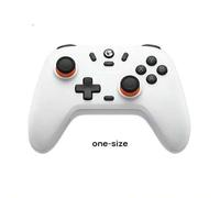 Shein Mando de juego blanco T4 Nova Lite con joystick de efecto Hall, conexión de 3 modos, disparadores a nivel de PS5, cero deriva, alta suavidad, alta dur