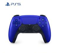 Shein Mando inalámbrico DualSense para PS5, con gatillos adaptativos, retroalimentación háptica, conexión a varios dispositivos, versión oficial, color azul