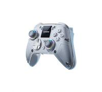 Shein Mando para juegos X01 con motores de vibración duales y giroscopio de 6 ejes, cubierta magnética extraíble, agarre ergonómico mate, sensor de 6 ejes i