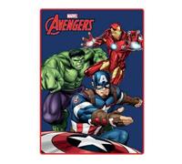 Shein Manta suave y cálida de "Superhéroes" de Avengers | Manta de Avengers para sofá y cama con un diseño elegante y cómodo, ideal para el amor del inviern