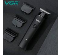 Shein Máquina de cortar el pelo profesional VGR, recortadora de pelo recargable, máquina de corte de pelo inalámbrica, recortadora eléctrica para hombres V-
