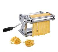 Shein Máquina manual de acero inoxidable para hacer pasta/macarrones/empanadillas para uso doméstico
