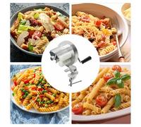 Shein Máquina para hacer pasta y fideos: Cavatelli, máquina para hacer pasta, máquina manual de acero inoxidable para hacer macarrones, ñoquis, conchas y sp