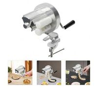 Shein Máquina para pasta, máquina para pasta manual de aluminio para conchiglie caseros, herramienta para pasta robusta con forma de conchiglie, fácil de us