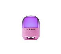 Shein Mars Gaming MS-Flow, Altavoz Portátil Bluetooth 15W, Iluminación Orbilight RGB 360°, Sonido Potente con Driver DeepBass 57mm, Altavoz Gaming Compacto