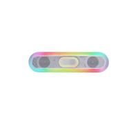 Shein Mars Gaming MSB-Orb, Altavoz Portátil + Barra de Sonido 20W, Iluminación Orbilight RGB 360º, Soundbar con Sistema de Triple Driver, Altavoces Gaming B