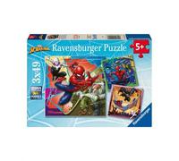 Shein Marvel Spider-Man 3x49 Piece Jigsaw Puzzle Kids Age 5 Years+ 12004115