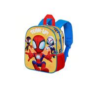 Shein Marvel Spiderman Team-up-Mochila 3D Elite, Amarillo, 26 x 31 cm, Capacidad 8 L