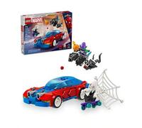 Shein Marvel Super Heroes™ Spider-Man's race car & Venom Green Goblin BOYS FIRST 76279
