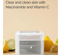 Shein MARY & MAY - Mascarilla iluminadora con niacinamida y vitamina C 30 láminas - Mascarilla iluminadora con niacinamida y vitamina C