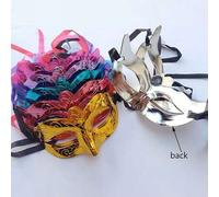 Shein Máscara de fiesta brillante y colorida para fiestas de Navidad, cumpleaños, misterio y Halloween, decoraciones y accesorios