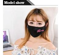 Shein Máscara de moda personalizable, puede insertar filtro PM2.5, 4 capas de protección, antipolvo, antihumo, reduce la inhalación de partículas nocivas, p