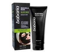 Shein Mascarilla Negra Black Mask con Estracto de Pepino y Carbón Vegetal para una piel limpia, hidratada y limpia de impurezas y detoxificada 100 ml