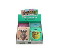 Shein Mascarillas faciales de Sh rek en hojas hidratantes | Set de 12 o 24 unidades con diseños de Sh rek, Burro, Fiona y Gato con Botas | Fórmula nutritiva