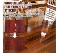 Shein Masilla para pisos de madera - Repara arañazos en muebles y pisos de madera, impermeable, anti-agrietamiento, rellena espacios entre tablas del piso p