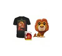 Shein Maskfy- Set Figura Pop 38 tee Disney El Rey Leon Mufasa Muñecos cabezones, Multicolor (120318)