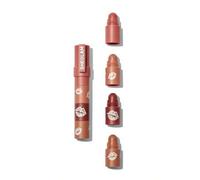 Shein Mega Lip Stacks-Nude-Bare Stack Kit De LáPiz Labial Nude Cremoso Mate 4 En 1 Kit De LáPiz Labial PortáTil De Viaje Que No Seca Y De Alta PigmentacióN