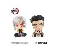 Shein Megahouse Demon Slayer Kimetsu no Yaiba estatuillas de PVC Look Up Tengen Uzui & Gyomei Himejima LTD Ver. 11 cm