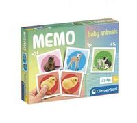 Shein Memo Pocket Baby Animals - Clementoni - Juego de memoria en formato de bolsillo con ilustraciones de animales bebés, ideal para estimular la memoria v
