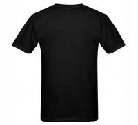 Shein Men's 100% Cotton T-Shirt with My Wife Is My Cardio Print - BlackWhite Retro Loose Fit Crew Neck Short Sleeve, Breathable & Machine Washable, All-Seas