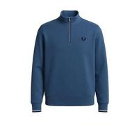 Shein Men's Half Zip Sweatshirt Midnight Blue