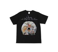 Shein Men's Retro Rock Queen Band T-Shirt, Classic Album 'A Day At The Races', Art Print, Heavy Cotton, Short Sleeve, Top