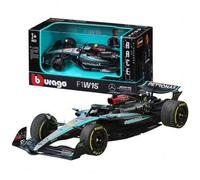 Shein Mercedes-AMG F1 W15 Lewis Hamilton #44 Modelo a escala 1/43 de coche de fundición - Colección oficial de la temporada 2024 en caja de ventana - Juego