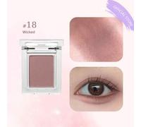 Shein Mi paleta de sombras de ojos favorita, #18 Wicked, polvo de sombra de ojos mate natural, alto poder de color, fácil de mezclar, de larga duración, uso