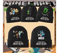 Shein Mi sombrero de punto del mundo, un sombrero simple, fresco y que te mantiene caliente y protegido contra el frío. Es un sombrero de lana impreso versá