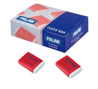 Shein MILAN GOMA DE BORRAR 624 CAJA 24 UNIDADES Goma plástica blanca, suave y no abrasiva, para todo tipo de superficies. No daña el papel. TOP CALIDAD DE C