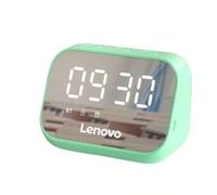 Shein Mini altavoz Bluetooth TS13 con espejo y despertador, altavoz estéreo HIFI de rango completo, altavoz grande, fácil de transportar, micrófono para lla