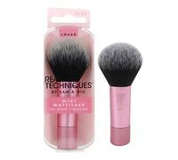 Shein Mini Pincel de Maquillaje Multitarea, Para Rubor, Bronceador y Polvo, Pincel Facial con Cerdas Sintéticas Cortadas a Medida, Para Polvo Suelto y Compa