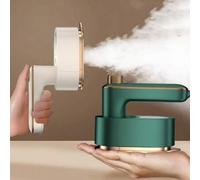 Shein Miniplancha de vapor rotativa con generador de vapor portátil para ropa, húmeda y seca, para el hogar y viajes