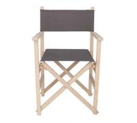 Shein MOBILIARIO & DECORACIÓN Sillon director sunset acabado SIN barniz, lona gris, 51x46x86 cm. Envio gratis en 24/48h