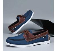 Shein Mocasines de exterior para hombre sin cordones; Consejo de talla: (Queda pequeño por una talla) Un par de zapatos unisex con suela delgada premium, su
