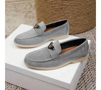 Shein Mocasines planos para mujer, boca poco profunda, rojo vino, rojo Angola, rojo brillante, azul, azul marino, nuevos para otoño/invierno 2025, suela bla