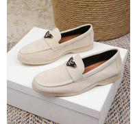 Shein Mocasines planos para mujer, boca poco profunda, rojo vino, rojo Angola, rojo brillante, azul, azul marino, nuevos para otoño/invierno 2025, suela bla