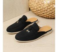 Shein Mocasines planos para mujer con vamp bajo, nuevo estilo de verano 2025, mocasines de conducción para exterior, trabajo, oficina y uso casual, suela bl