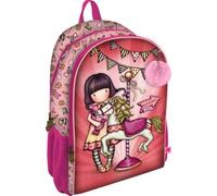 Shein MOCHILA 2 CREMALLERAS GORJUSS™ FAIRGROUND "CAROUSEL" - Mochila Amplio Espacio de Almacenamiento - Diseño Ergonómico y Cómodo - Bolsillos Multifunciona