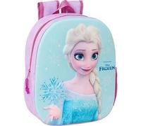Shein Mochila 3D Frozen Infantil - Mochila Escolar Con Relieve Para Niños y Niñas - Mochila Con Diseño Divertido y Original, Cómoda y Segura⚫ Envío GRATIS ✅