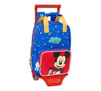 Shein Mochila 765+Carro 805 Mickey Mouse "Good Day" Compartimento Principal Espacioso y Bolsillos Pequeños - Mochila 765+Carro 805 Mickey Mouse "Good Day" A