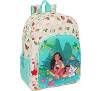 Shein Mochila Adapt.Carro Vaiana - Mochila adaptable a carro - Diseño inspirado en Vaiana - Mochila con amplio compartamiento principal - Mochila con correa