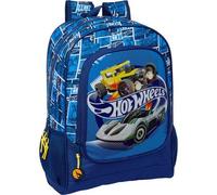 Shein Mochila Adaptable A Carro Hot Wheels "sonny" - Mochila Escolar Licencia Oficial - Diseño Ergonómico - Amplio Espacio De Almacenamiento - Bolsillos Mul