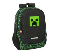 Shein Mochila Adaptable a Carro Minecraft "Tnt" Compartimento Principal Amplio y Bolsillos Adicionales con Cremallera - Mochila Adaptable a Carro Minecraft