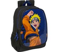Shein Mochila Adaptable A Carro Naruto "ninja" - Mochila Escolar Licencia Oficial - Diseño Ergonómico - Amplio Espacio De Almacenamiento - Bolsillos Multifu
