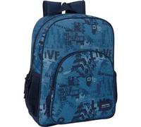 Shein Mochila Adaptable a Carro Safta "New Edition" Con Espalada Acolchada y Transpirable - Mochila Escolar Con Tirantes Ajustables y Asa Superior, Comparti