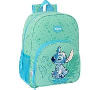 Shein Mochila Adaptable A Carro Stitch "aloha" - Mochila Escolar Licencia Oficial - Diseño Ergonómico - Amplio Espacio De Almacenamiento - Bolsillos Multifu